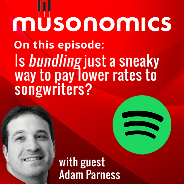 Is bundling just a sneaky way to pay lower rates to songwriters?